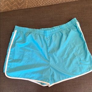 Athletic Works Blue Athletic Shorts Lightweight Design